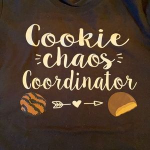 Girl Scout “cookie chaos coordinator” T-Shirt S